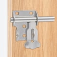 thumbnail image 3 of unbranded 3Ud Pestillo De Seguridad En Inoxidable Para Puertas Interiores Color Plata, 3 of 8