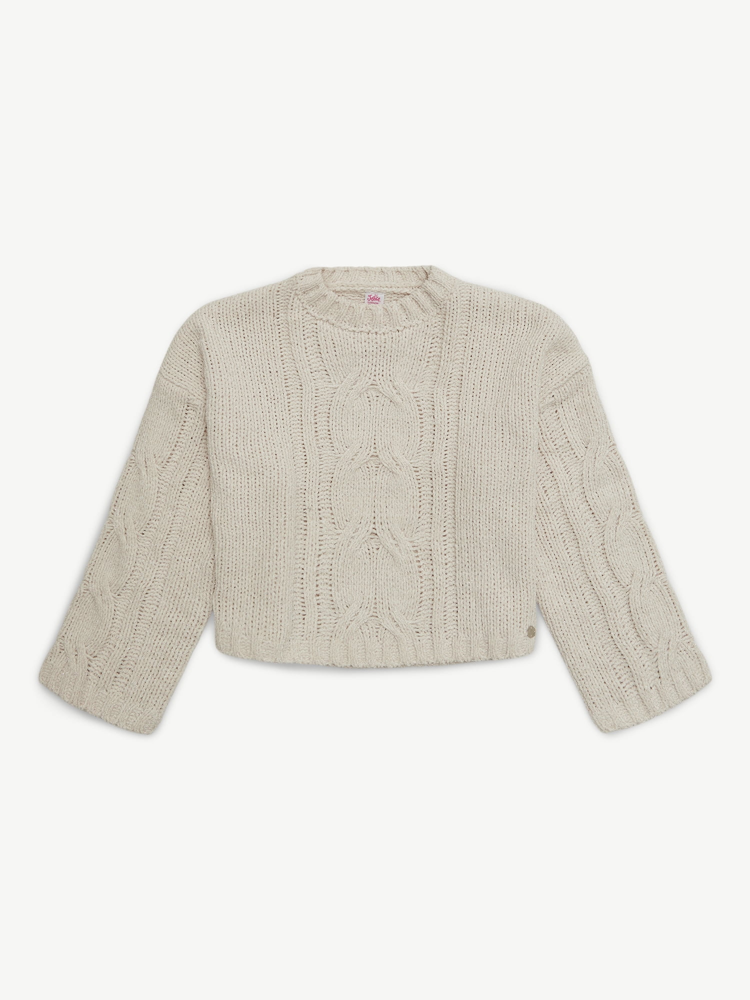 Justice Girls Cable Knit Sweater, Sizes XS - XLP