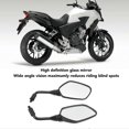 thumbnail image 2 of Pair of Motorcycle Rearview Mirror Clear Vision Safer Driving Adjustable for CB300F CB500F CB500X, 2 of 4