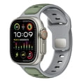 thumbnail image 1 of Correa de Silicona Transpirable para Apple Watch, Bicolor, Deportiva, 1 of 5