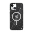 thumbnail image 2 of ShellTech for iPhone 15 Plus Case Clear Magnetic Glitter Compatible with Magsafe, Sparkle Bling Hard Magnet Mag Cover Non-Yellowing, Shiny Cute Phone Case for Women Gilrl,Gray, 2 of 7