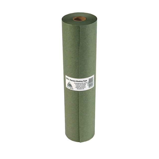 Papel de enmascarar Trimaco PR12 30 cm x 55 m verde