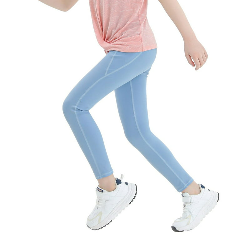 Buy Heathyoga Girls Leggings with Pockets Girls Yoga Pants Athletic Leggings  for Girls Dancing Leggings Workout Leggings Black at