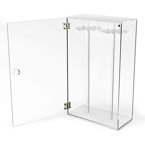 Guardurnaity Caja de almacenamiento de pulseras para niñas, escaparate transparente, soporte para collar ahorrador de espacio, organizador de joyas, Ropa, zapatos y accesorios Miscelánea Guardurnaity AP016193-01