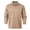Kaki, variante sur Polo pour Homme Adulte à Manches Longues, T-Shirt Polo à Boutons, Léger, Vêtements Noirs pour Hommes