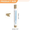 thumbnail image 2 of Uxcell 5pcs Wood Filler Sticks Wooden Wax Touch Up Furniture Repair Crayons for Scratch Cracks Hole Table Wood Floor, Rubberwood, 2 of 7