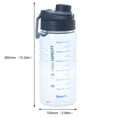 thumbnail image 3 of Termos para agua Botella deportiva de 1500 ML con filtro para botella de agua, taza para beber de verano (azul), 3 of 5