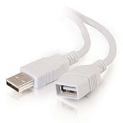 C2G 3M USB 2.0 A MALE TO A FEMALE EXTENSION CABLE - WHITE (9.8FT)
