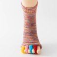 thumbnail image 5 of 5-Toe Socks for Men & Women – Breathable Cotton Athletic Toe Socks, Anti-Blister & Moisture Wicking for Running, Yoga, Hiking & Daily Comfort, 5 of 6