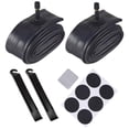 thumbnail image 1 of 1 Set Bike Tire Tube Replacement Bike Inner Tube Tire Lever Tire Patch Supply, 1 of 7