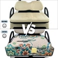 thumbnail image 6 of Yuyamidu Dragonfly Golf Cart Seat Covers for 2 Seats Boho Flowers Golf Cart Seat Towel Blanket with 4 Front Pockets Soft Comfortable and Protect Your Golf Carts, 6 of 8