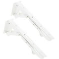 thumbnail image 1 of 2 soportes plegables para estantes, tipo K, de acero para muelles, herrajes para estantes. 10 pulgadas, 1 of 9