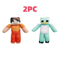 2PC Milo and Chip Adorable Plush Cuddly Toy, 99 Nights in The Forest Stuffed Animal Plushies for Game Fans, Collectible Gift for Kids Boys Girls Adults