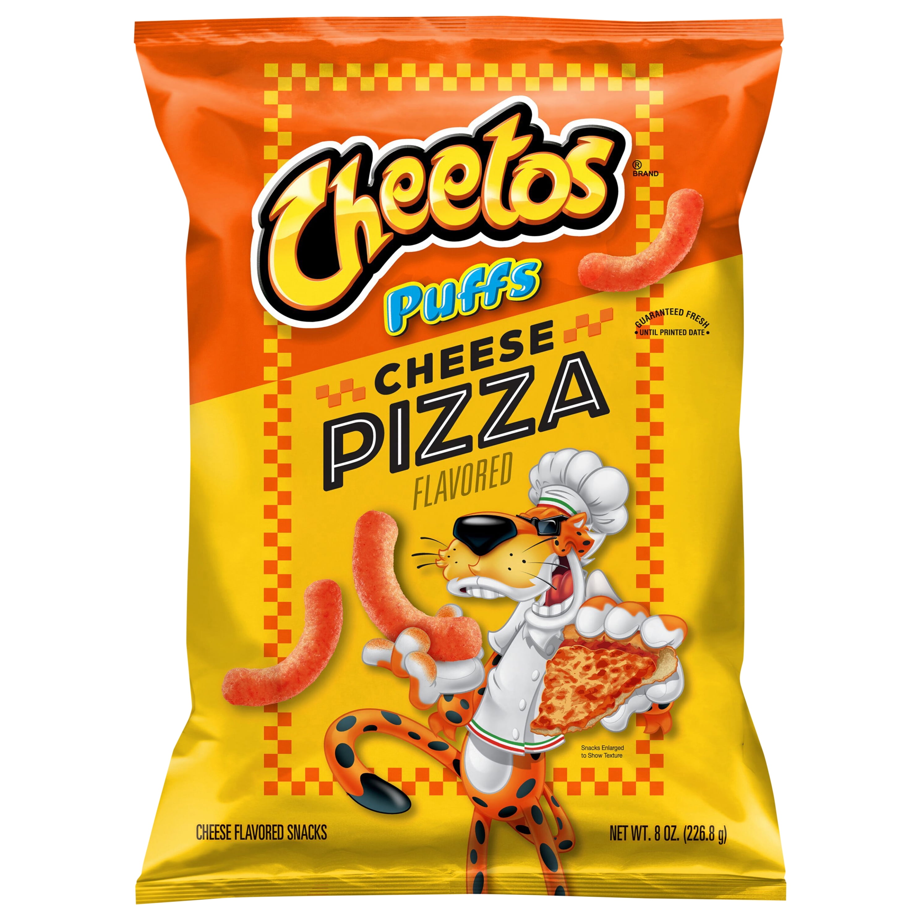 (3 pack) Cheetos Cheese Pizza Puffs Snack 8.0 Ounce Bag