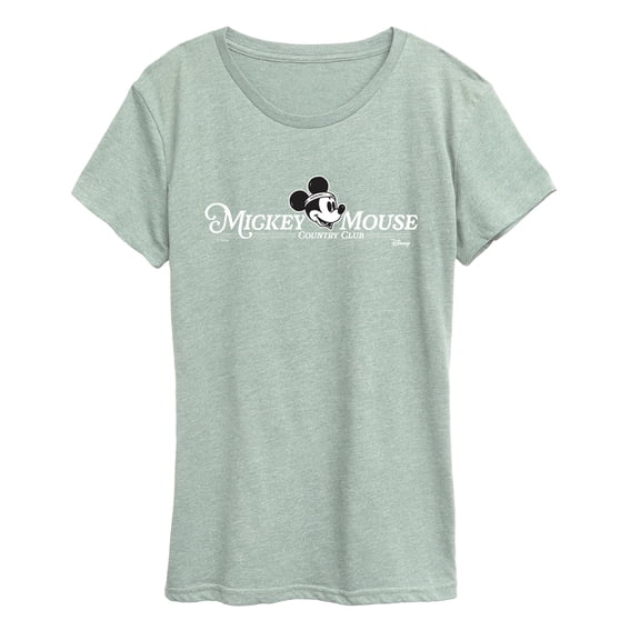 Disney - Mickey Mouse Country Club - Women's Short Sleeve Graphic T-Shirt