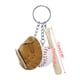 thumbnail image 4 of Llaveros para mujer, llavero de billetera, llavero de auto, lindo llavero con mini juego de guantes de béisbol, llavero de béisbol, colgante para bolso, colgante de béisbol, adorno de moda para auto,, 4 of 4