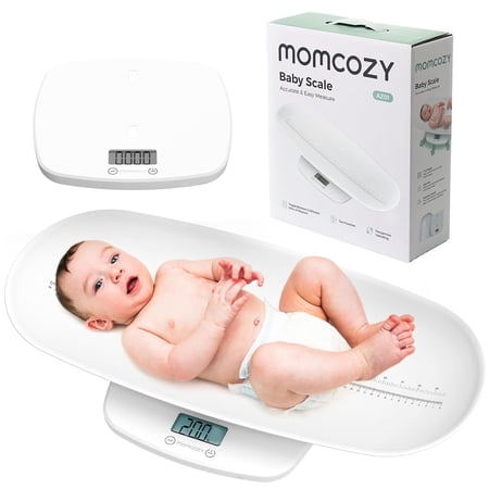 Baby , Multi-Function for Body Weight and Height Measurement, Weighted Feeds, with Curved Removable Tray, for Newborns, Adult & Pet , 5 Units, Auto-Off,Digital LED Screen