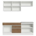 thumbnail image 2 of Cocina Integral Completa Madesa Glamy 200cm Blanco/Marrón, 2 of 10