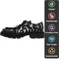 thumbnail image 2 of Dogo Platform Loafers for Women - Handmade and Vegan Leather Penny Loafers for Women, Supper Design, Size 10, 2 of 6