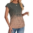 thumbnail image 3 of Blusas de verano para mujer, ropa SAMPEEL, talla XL, 3 of 5