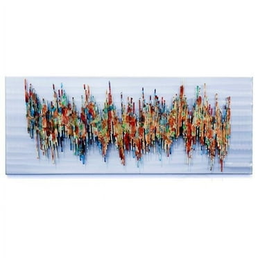 Peterson Artwares Abstract Multi-Color Wall Sculptures