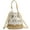 Flower, variant on Deago Straw Handbags Women's Summer Beach Straw Bucket Tote Bag Straw Woven Handbag Lace Crossbody Shoulder Bag Purse (Leaves Pattern)