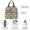 thumbnail image 3 of Pofeuu Lantern Koi Fish Print Lunch Bag Lunch Box Large Capacity Insulated Lunch Bag for Adult, Leakproof Reusable Lunch Tote Bags for Work, 3 of 5