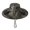 Black Green, variant on Rodiuiu Wide Brim Hat with Dual Fans, Solar USB Rechargeable Large Battery Sun Hat, Summer Outdoor Fan Hat for Fishing Hiking Gardening