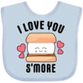 thumbnail image 3 of Inktastic I Love You Smore with Cute Food Valentine Girls Baby Bib, 3 of 4