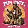 thumbnail image 3 of Bigfoot Fun Fact T-Shirt Sasquatch Hide and Seek Champ Camping Joke Women's Tee, 3 of 7