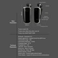 thumbnail image 3 of Écouteurs à Col avec Microphone, Casque à Réduction de Bruit pour Affaires, Noir, 3 of 8