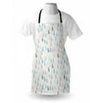 thumbnail image 3 of Colorful Apron Big Droplets Motif Filled with Ornate Lines and Dots Cute Urban Life Vibrant Art, Unisex Kitchen Bib Apron with Adjustable Neck for Cooking Baking Gardening, Multicolor, by Ambesonne, 3 of 3