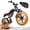BK20-Frame Bag, variant on QNUT Retro 1500W Electric Fat Dirt Bike - 28MPH Mountain Cruiser, 48V 18Ah Battery for 60-90 Miles Range, 7-Speed Gear, 20" x4.0 Retro Tires, All-Terrain Ebike
