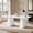 White, variant on 63 Inch Executive Desk, Large Office Computer Desk with Double Pedestal, Modern Workstation Writing Table for Home Office, Light Brown