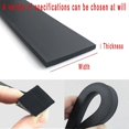 thumbnail image 3 of Neoprene Rubber Strips Rolls Solid Rubber Sheet for DIY Gasket Warehouse Pads Seals Weather Stripping Crafts Flooring Supports, 3 of 5
