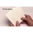 thumbnail image 6 of 3D Permanent Adhesive Thin Foam Squares in White, 10 Pack, 6 of 9