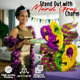 thumbnail image 2 of Mardi Gras Mask Standup - Party Decor - 1 Piece, 2 of 7