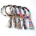 thumbnail image 4 of SmartBy Fashion Women Round Enamel Tassel Pendant Bracelet Bangle Keychain Wrist Strap, 4 of 8