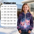 thumbnail image 7 of Pzuqiu Axolotl Hoodies for Kids Versatile Stretchy Girls' Fashion Hoodies & Sweatshirts Practical Wind Proof Long Sleeve Jacket Outfits Personalized for Young Girls Size 4-5, 7 of 7