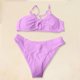 thumbnail image 4 of Traje de baño para mujer, moda, cómodo, bikini, traje de baño liso para mujer, bikinis, trajes de baño para mujer, conjuntos de bikini para mujer, trajes de baño bikini para mujer, 4 of 4