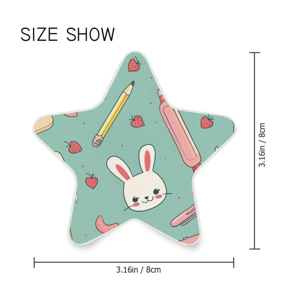 Star Shaped Energy Saving Night Light Living Room Night Light, Bedroom Night Light, Corridor Night Light, Study Night Light Rabbit Pencil
