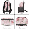 thumbnail image 6 of Aplkyhs School Backpack for Boys Girls Ages 6-18 Elementary Middle High School Large Capacity Ergonomic Padded Adjustable Straps for Daily School Use Travel Strawberry Cow Print, 6 of 7