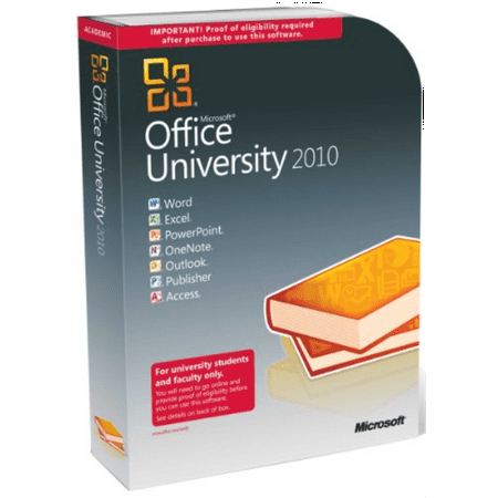 Microsoft Office University 2010 (Educational Validation Required ...