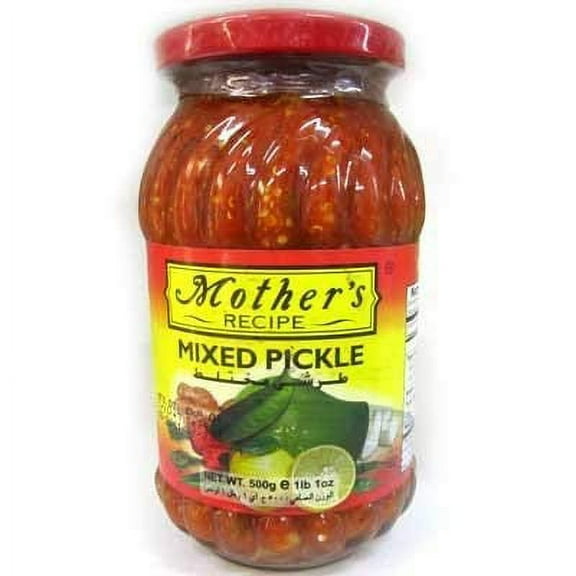 Mother's Recipe Mixed Pickle (Authentic Indian Taste) (Product of India) (1 lb 1 oz (500 gm))