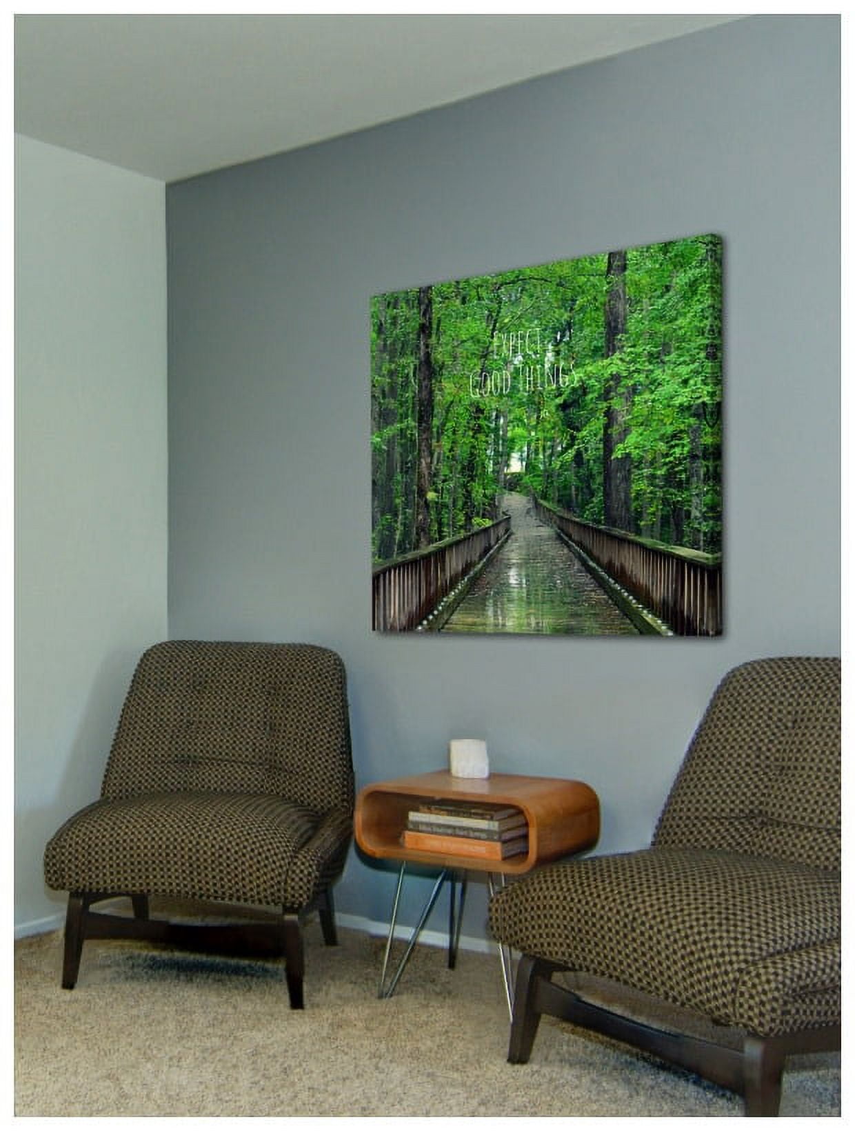 "Expect Good Things" Painting Print on Wrapped Canvas
