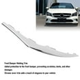 thumbnail image 3 of Front Bumper Cover Trim Replacement Chrome, Stylish, Elegant Look for CLA Class C117 Standard Version 2016 to 2019 Made of Premium ABS Material with Precise Fit, 3 of 7