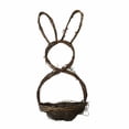 thumbnail image 1 of Cesta de flores de ratán ANGGREK forma de conejo altura 45 cm ancho 21 cm, 1 of 8