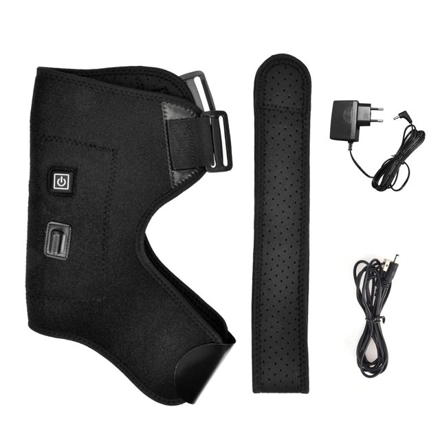 WREESH Electric Heating Shoulder Pads One Shoulder Heating Shawl Neck And Shoulder Hot Compress Electric Heating Warm Shoulder Pads