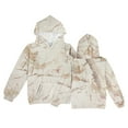 thumbnail image 4 of Grblisyd Camo Hoodies for Teen Girls Dressy Casual Long Sleeve Oversized Trendy Maple Leaf Print Hooded Sweatshirts Y2k 2025 Fall Hoodie Shirts Khaki 130, 4 of 5