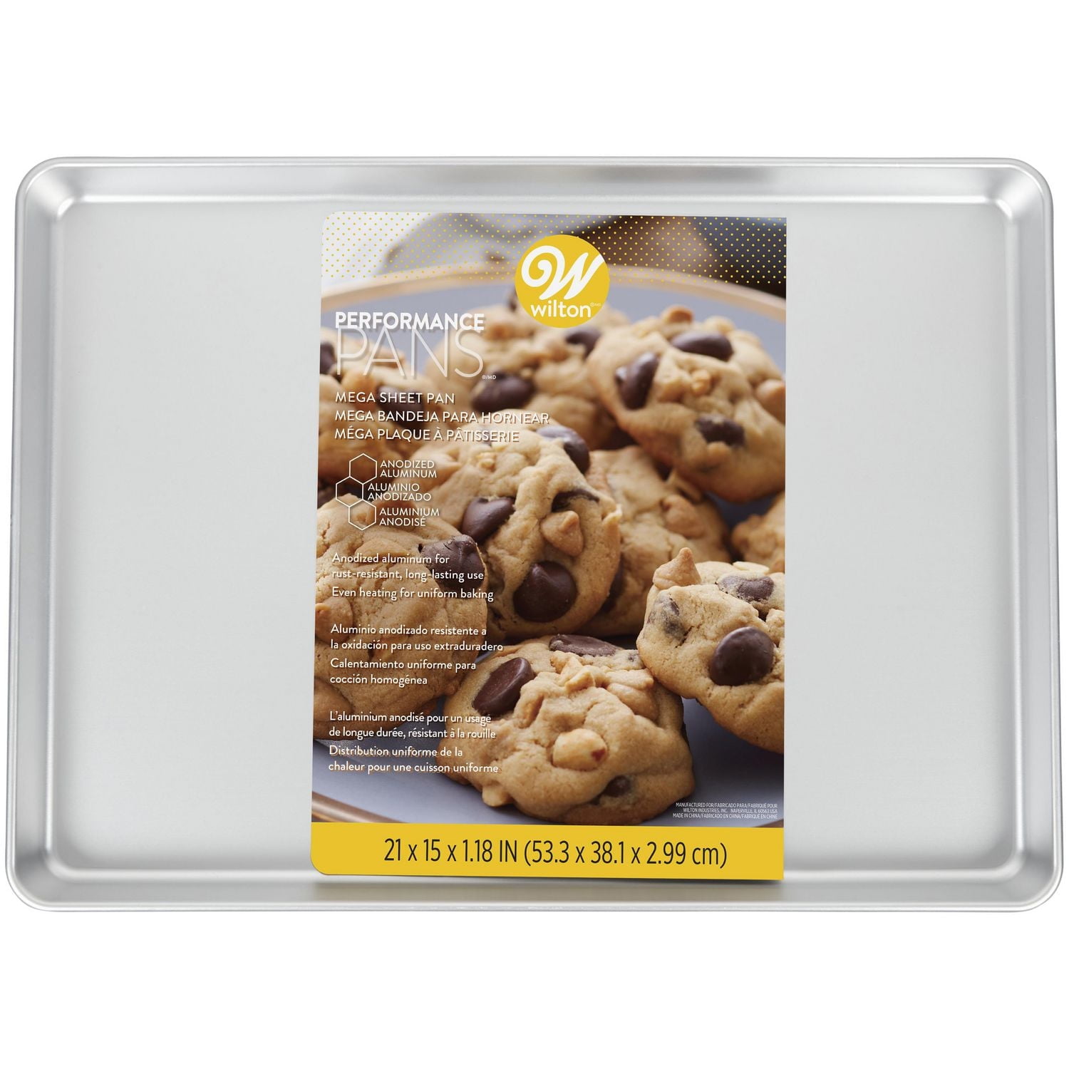 Wilton Performance Pans 21 x 15-Inch Aluminum Mega Baking Sheet